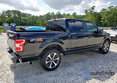 2020 Ford F150 Supercrew из США, поврежденный, VIN 1FTEW1CP2LKE78545